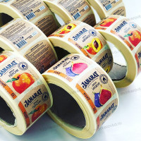 Флексографические этикетки
