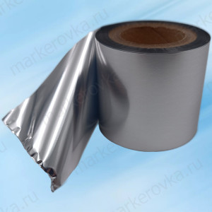 Термотрансферная лента смола СЕРЕБРО Resin Silver Premium 30 мм*200 м, OUT Термотрансферная лента смола СЕРЕБРО Resin Silver Premium 30 мм*200 м, OUT