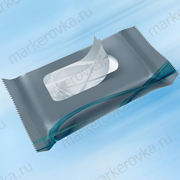 Этикетка функциональная клапан