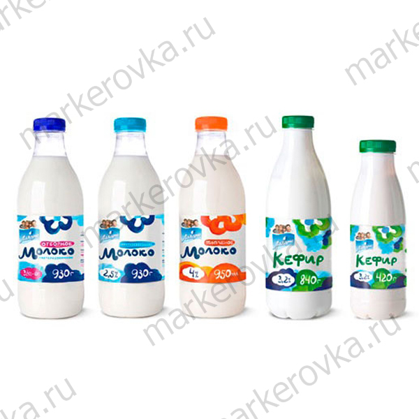Этикетки для молочных изделий. Описание этикетки для молочной продукции - Маркировка.ru