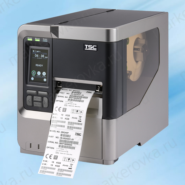 Термотрансферный принтер этикеток TSC MX640P