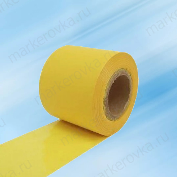 Риббон желтый 40мм х 200м resin out in 1